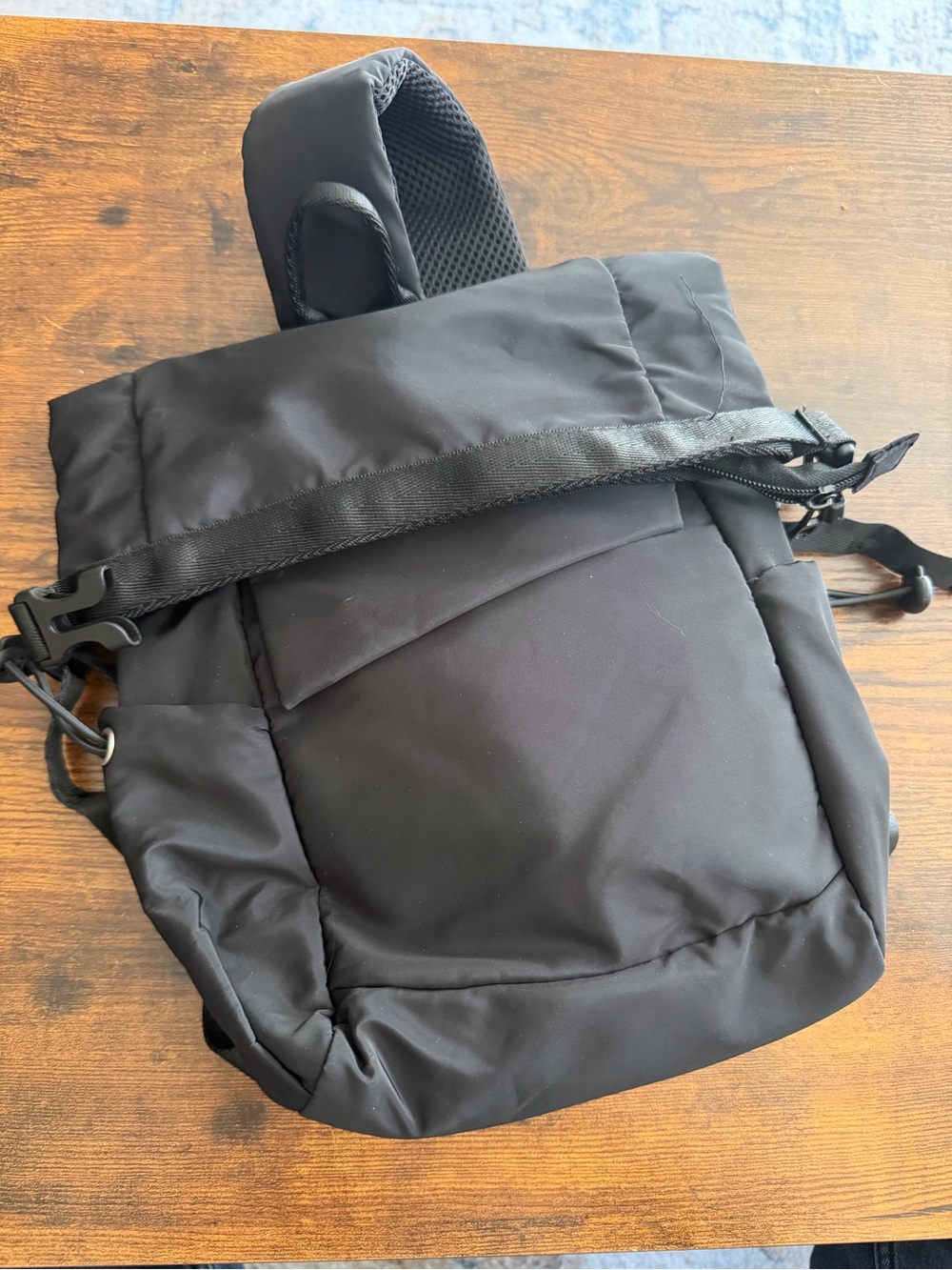 Black Men's Sling Bag - Unbranded